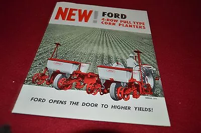 Ford Tractor 4 Row Pull Type Corn Planters Dealer's Brochure LCPA3  • $14.99