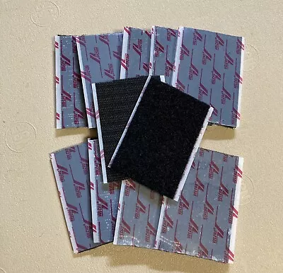 10 PK 2  X 3 VELCRO Heavy Duty Hook Loop Self Adhesive Sticky Patches Tape Lot • $18.99