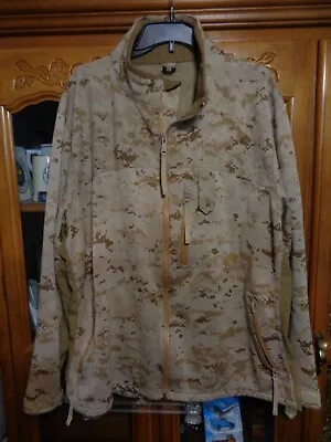 USMC Apecs Cdj 180s Cold Weather Desert Marpat Combat Jacket Seal  X LARGE  USED • $215.75