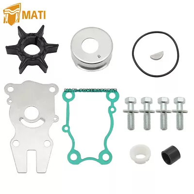 For Yamaha Water Pump Impeller Repair Kit Outboard F40/F50/F60hp 63D-W0078-01-00 • $14.99