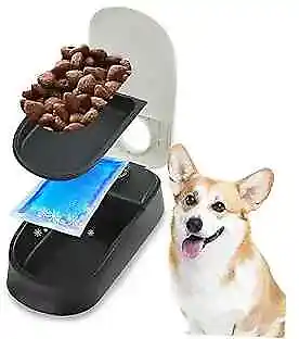  Automatic Pet Feeder Auto Dog Dry Food Dispenser With Timer For Cats 1 Meal • $33.65