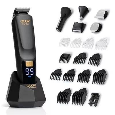 Beard Trimmer All-in-One Mens Grooming Kit With Trimmer For Beard Nose Bod... • $60.39