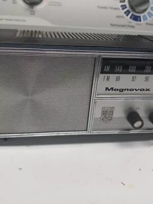 Magnavox Model FM015 Solid State Table Top Radio Works • $30