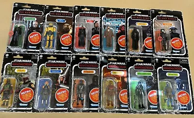 $22.46 • Buy Star Wars Kenner Retro Collection Mandalorian & Obi-Wan 3.75 Inch New Sealed 