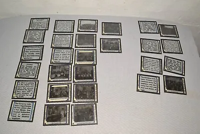 28 Antique SHULTHEISS BREWERY GERMANY Magic Lantern Projector Glass Slides STORY • $49.99