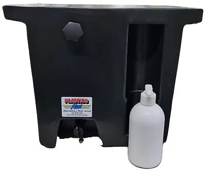 $180 • Buy Poly Underbody Ute Black 18L Slimline Vehicle Water Tank With Soap Dispenser