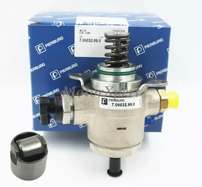 Pierburg High Pressure Fuel Pump & INA Cam Follower For VW AUDI A4 TT Q5 2.0T • $192.11