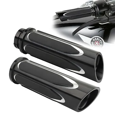 25mm 1'' Handlebar Hand Grips For Harley Electra Glide Dyna Road King Motorcycle • $29.43