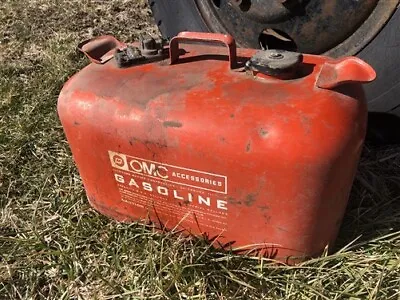 6 Gallon OMC Gasoline Gas Fuel Tank Vintage Outboard Boat Motor Gas Can A17  • $124