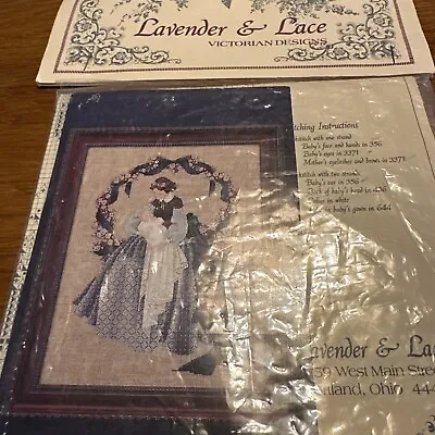 Lavender & Lace Marilyn Leavitt Imblum Cross Stitch Chart Sweet Dreams • £8
