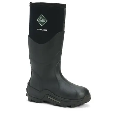 Muck Men's Muckmaster Tall Black Waterproof Knee Boots MMH-500A • $155