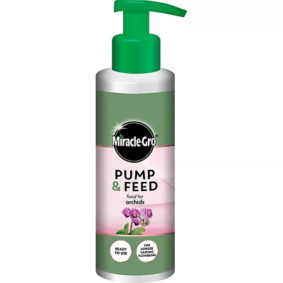 Miracle Gro Pump & Feed Food For Orchids Longer Lasting Flowering 200ml FreePost • £6.85