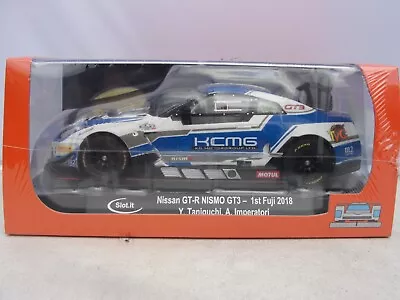 £56.99 • Buy Slot It Nissan Gt-r Nismo Gt3 '1st Fuji 2018'  White  #18  Ca49b  1:32 Slot Bnib