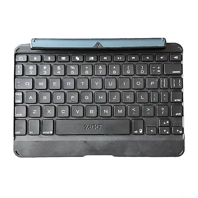 $14.99 • Buy ZaggKeys IPad Mini 1 2 3 Cover Keys Bluetooth 7  Hinged Keyboard Case Stand Blue