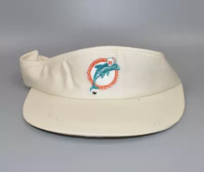 Miami Dolphins Logo 7 Adjustable Strapback Visor Cap Hat - NWT • $29.95