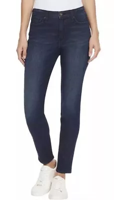 Jessica Simpson Women’s High Rise Super Soft  Stretch Skinny Jeans-Size 10-Dk Bl • $12.55