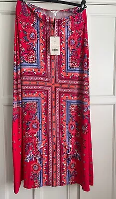 Monsoon Maxi Patterned Skirt Festival Boho BNWT • £24.99