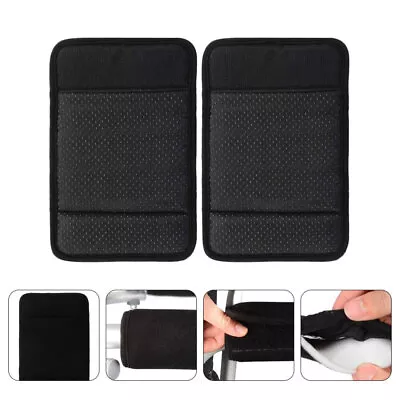  Walking Aid Armrest Pad Scrunchies Black Cushions For Office Chair Walker • £9.39