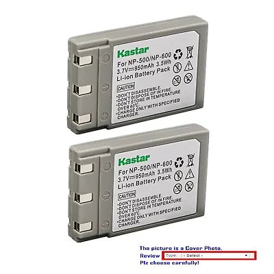 Kastar Battery Pack Replacement For Minolta DiMage G400 DiMage G500 DiMage G600 • $26.99