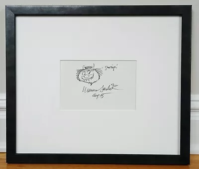 Where The Wild Things Are *signed* Drawing Of Moishe~maurice Sendak • $3195