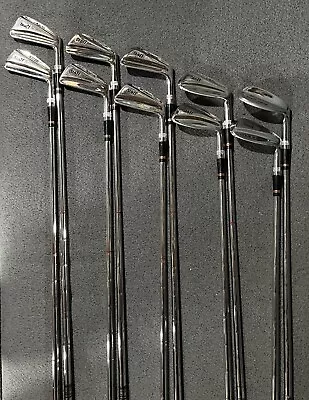 Wilson Staff Fluid Feel Muscle Back Iron Genuine Steel 2-SW 10 Pcs Set ‘87-‘88 • $250