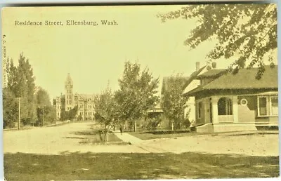Ellensburg WA  A Residence Street 1911 • $6.55