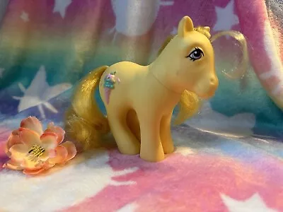 My Little Pony Vintage Sundae Best Swirly Whirly Yellow Ice Cream  • $10