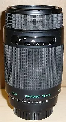 Quantaray Tech-10 MX AF 75-300mm F/4.0-5.6 Lens For Minolta Maxxum Or Sony A  • $24.95