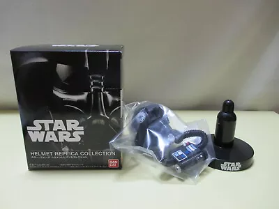 Bandai Star Wars Mini Helmet Replica Collection 1 Tie Fighter Pilot For 12  1/6 • $22.25