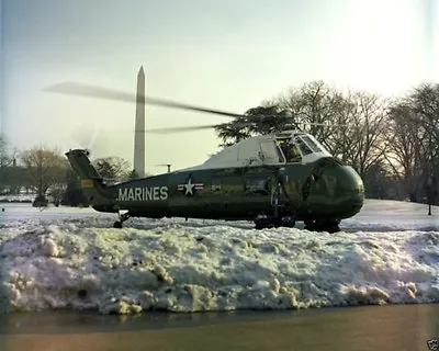 First Lady Jacqueline Kennedy Departs In Marine One Helicopter New 8x10 Photo • $8.99