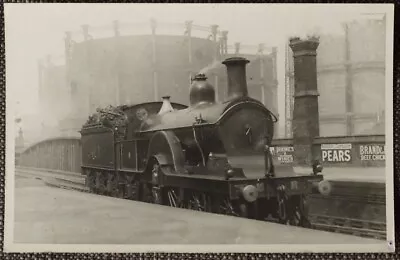 Midland Railway St. Pancras Station Circa 1907 S.w.johnson 4-2-2 Engine 123 • £3.20