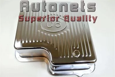 Chrome Steel Ford Mustang C-6 Logo Automatic Transmission Pan  Extra Capacity  • $51.98