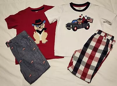 Gymboree AMERICAN CUTIE Boys Outfits 4T EUC • $20