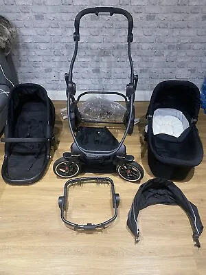 Graco Evo XT Pushchair Travel System PLUS Isofix Base & Car Seat Adaptor!!! • £175