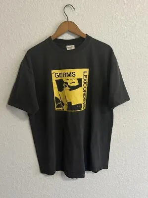 The Germs Vintage Shirt 90s Lexicon Devil Darby Crash Pat Smear • $200