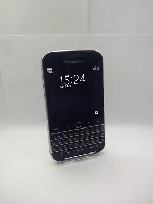 BlackBerry Classic Q20 (SQC100-1) Black Unlocked Good Condition 3.5  16GB 8MP 4G • £49.99