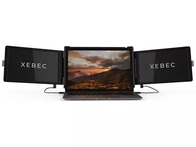 XEBEC Tri-Screen 2 XTS2R Dual 10.1  1920 X 1200 60Hz 16:10 LCD IPS Panel Monitor • $250.16