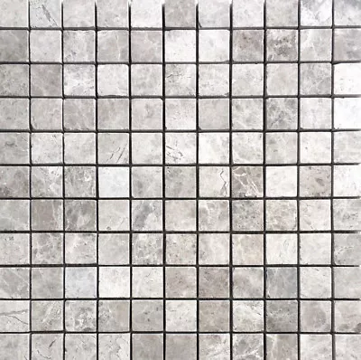 Gray 1x1 Honed Marble Mosaic Tile Backsplash Floor And Wall Kitchen Bath  • $13.99