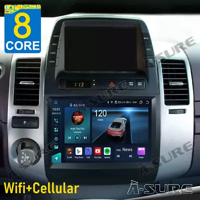 8 Core 4/64GB Stereo Radio For Toyota Prius 2004-2009 Android 13 Carplay Navi • $229.99