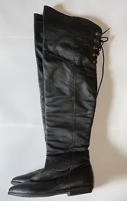 *Rare* Vintage Wild Pair Thigh High Boots Flat Bottom Size 8 • $85