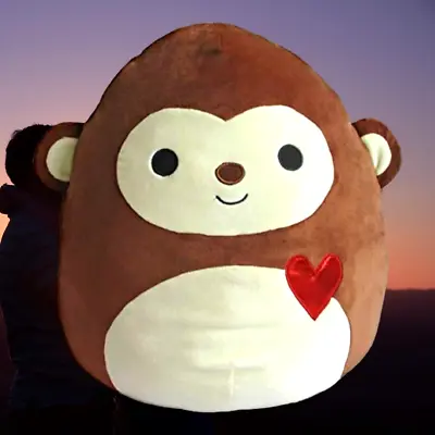 Squishmallow  Momo The Monkey  16  Soft Valentine's Gift Plush Stuffed Animal • $75