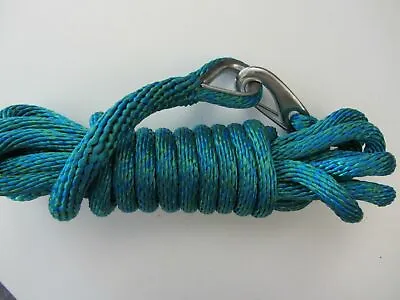 Utility/dock/mooring Line Rope - Teal- 20 Foot Length • $19.49