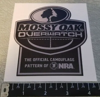 Mossy Oak Overwatch Decal Sticker OEM Original Vinyl Camoflage Of The NRA • $5.99