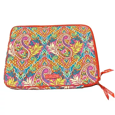 Vera Bradley Paisley In Paradise Large Laptop Case Sleeve Quilted • $21