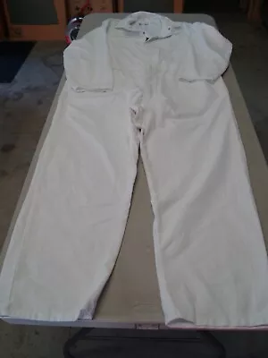 COVERALLS WHITE SIZE 50 Long- XLL COMMERCIAL GRADE • $25