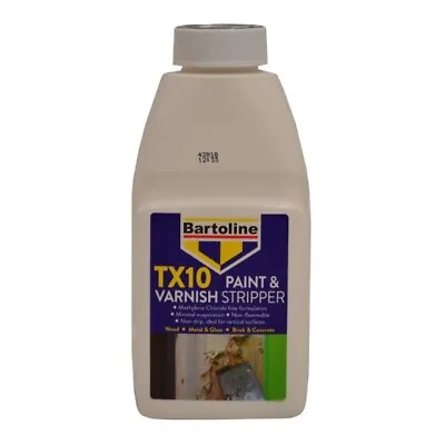 £7.99 • Buy Bartoline 500ml TX10 All Purpose Paint And Varnish Remover Stripper Non Drip