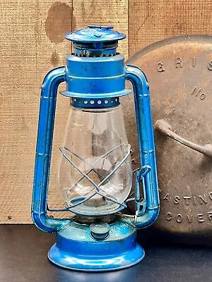 Vintage Dietz Blue Kerosene Lantern No. 20 Junior • $31.99