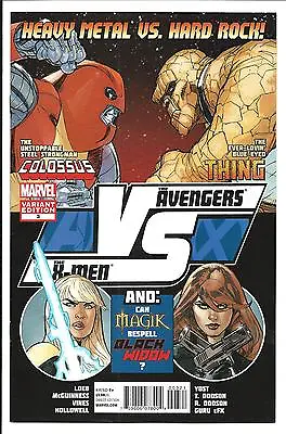 Avengers Vs X-men # 3 (fight Poster 1:20 Variant Cover Aug 2012) Nm • $9.57