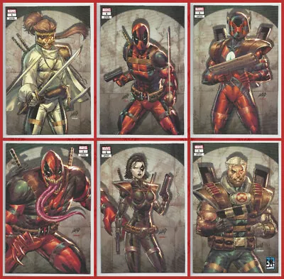 X-FORCE KILL SHOT ANNIVERSARY #1 CONNECTING VARIANT SET Cable Marvel 2022 NM- NM • $29.99