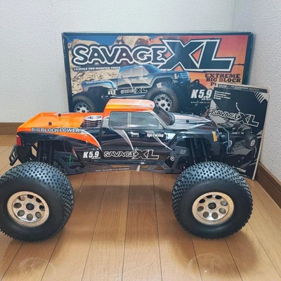 $813.88 • Buy Hpi Savage Xl 1/8 Radio Control Engine Car Montra 5.9Cc Vintage Rare Car Hobby